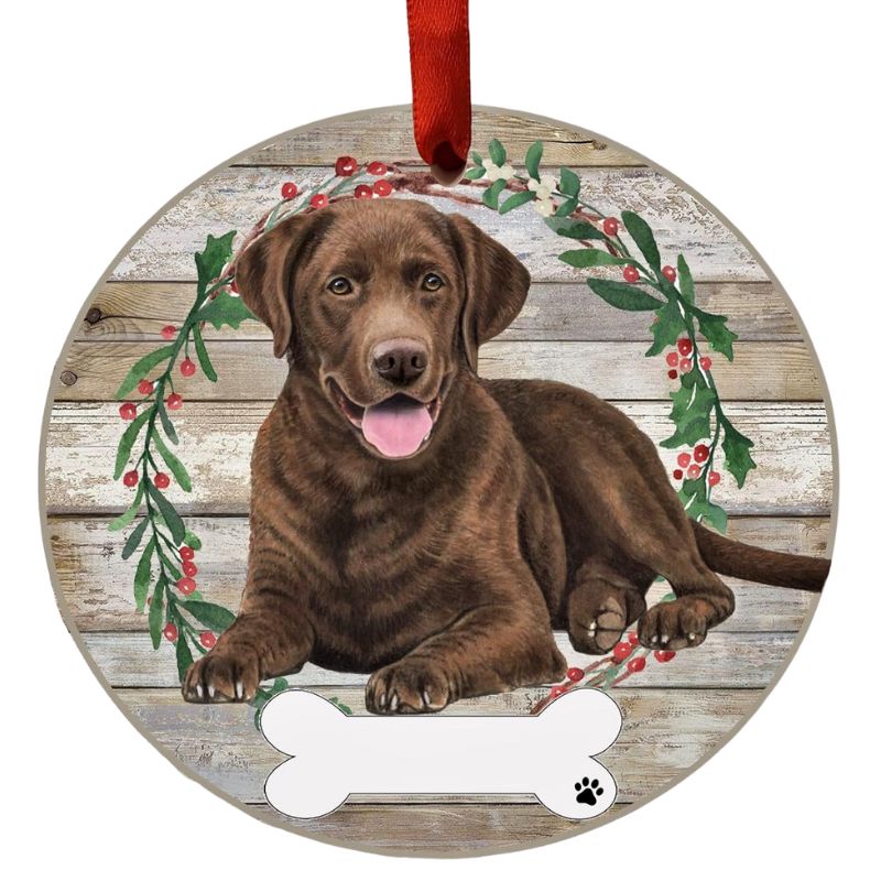 Labrador Chocolate Ornament